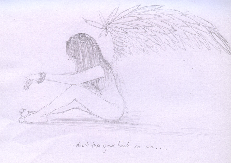 962x678 Sad Angel Girl By Hollyp0p