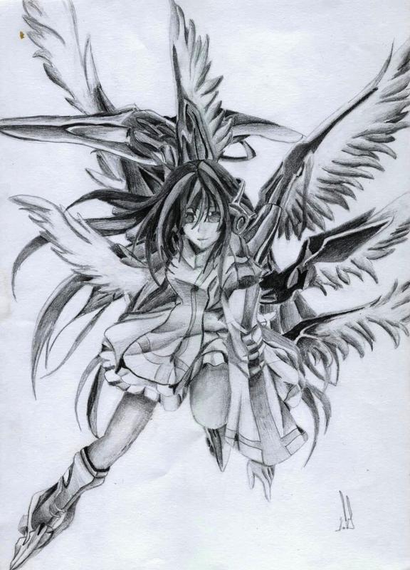 576x800 Warrior Angel By Naeylin