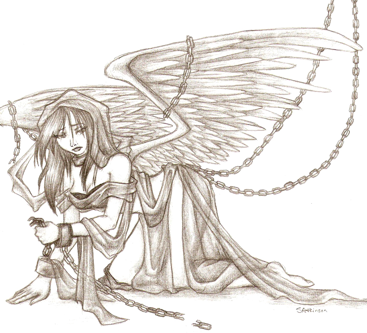 746x677 Burning Angel Wings To Dust By Broken Wings