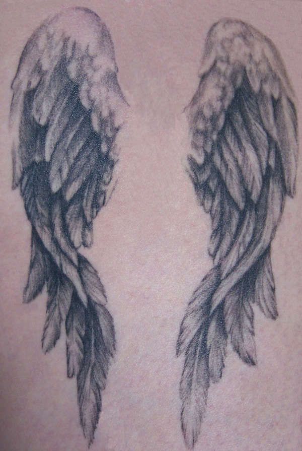 600x895 Wing Tattoo. Arte Tattoo, Angel Wings And Angel