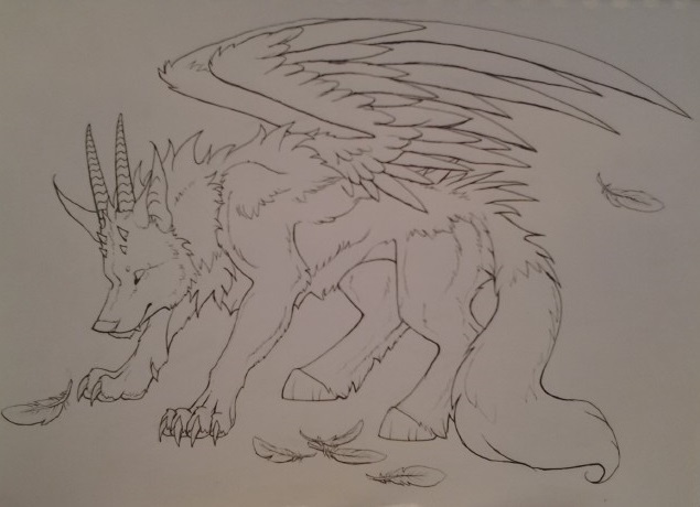 635x460 Fallen Angel Wolf By Minakowolf37