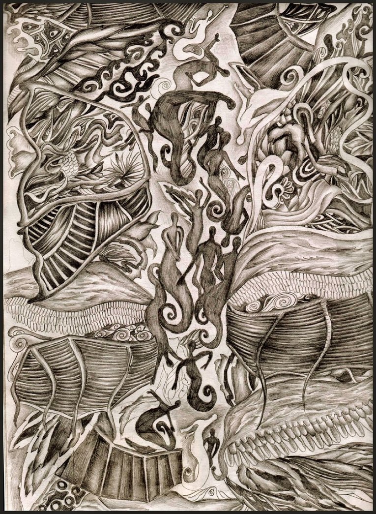 765x1045 Wings Of Angels And Demons By Hibasarts