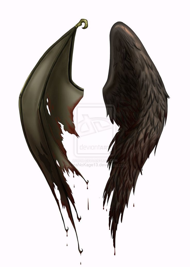 736x1033 Demon Wing Tattoo Behind Ear