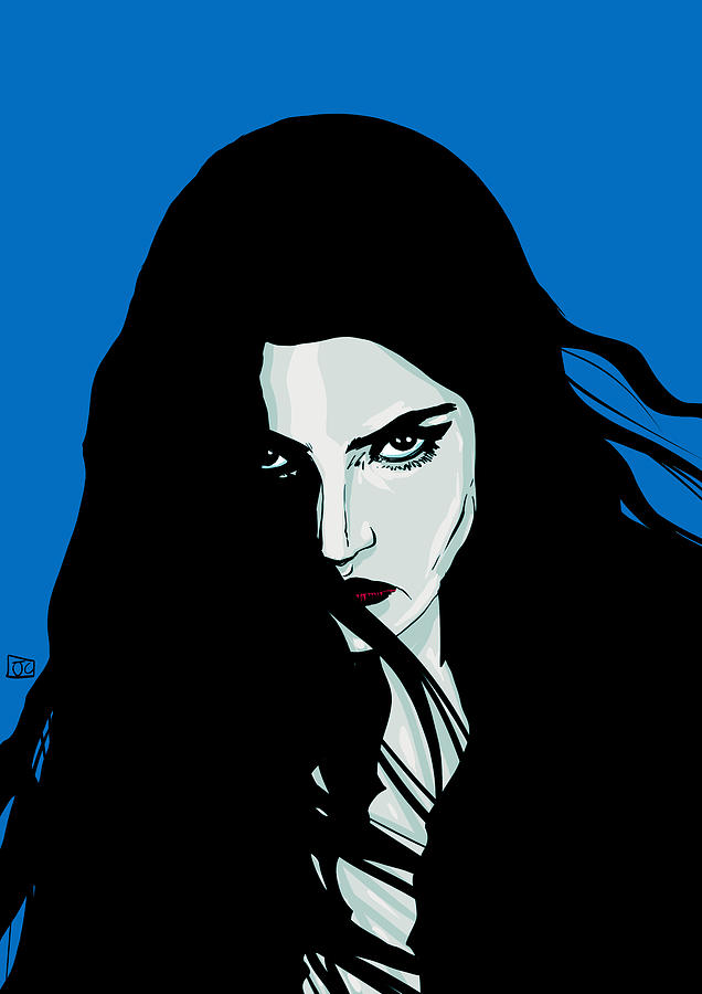 636x900 Staring In Anger Drawing By Giuseppe Cristiano