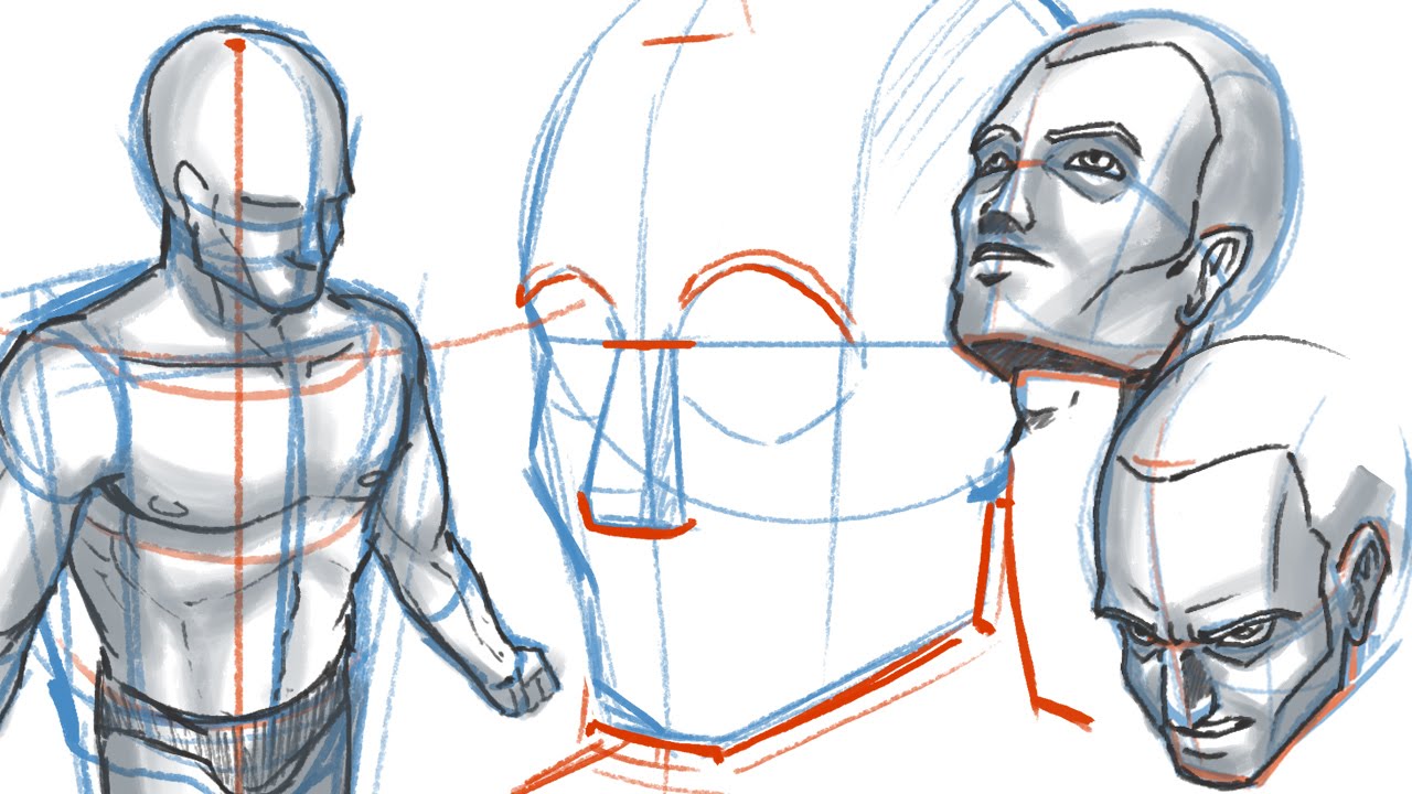 1280x720 How To Draw People On Difficult Angles