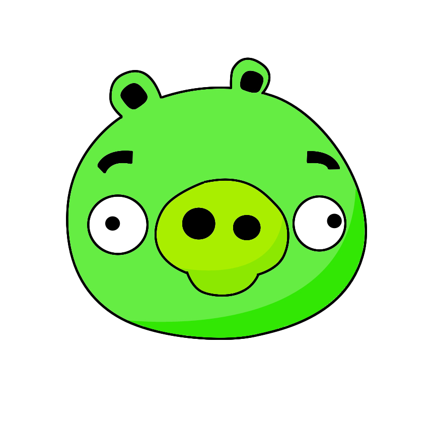 858x850 How To Draw Angry Birds Pig