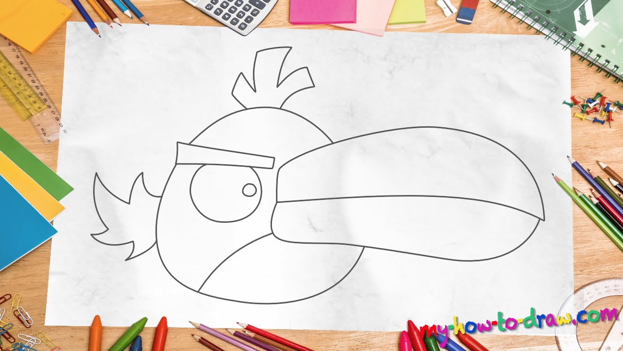 1278x720 How To Draw Angry Birds