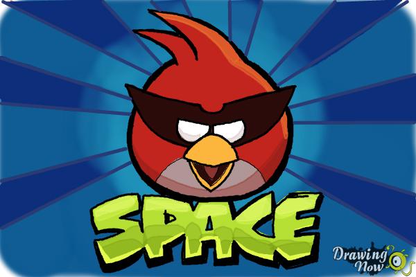 600x400 How To Draw Space Angry Birds