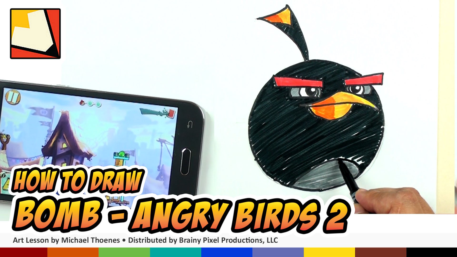 1920x1080 How To Draw Angry Birds 2 Characters