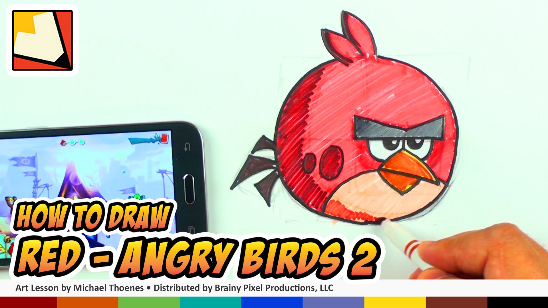1920x1080 How To Draw Angry Birds 2 Characters
