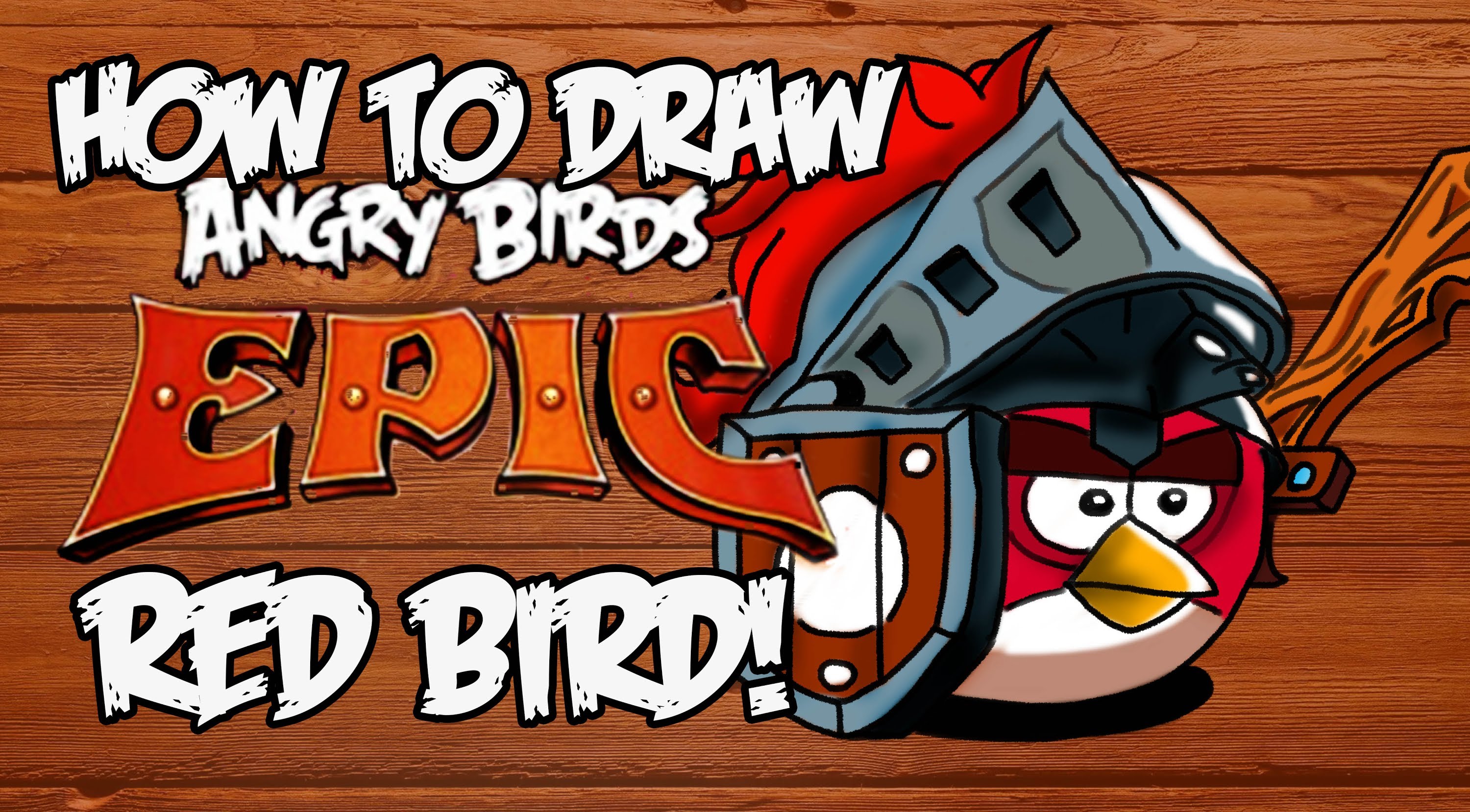 3000x1658 How To Draw Angry Birds Epic Red Bird!!!