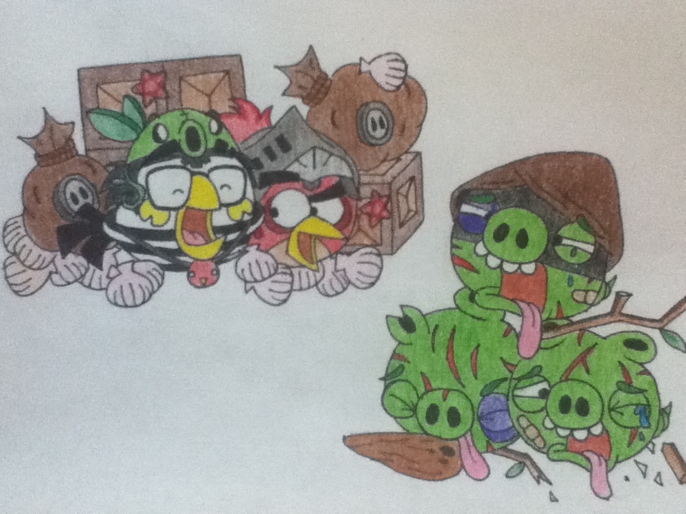 960x720 Angry Birds Epic Collecting Resources By Angrywhitebird