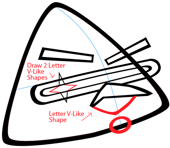 550x481 How To Draw Angry Birds And Pigs
