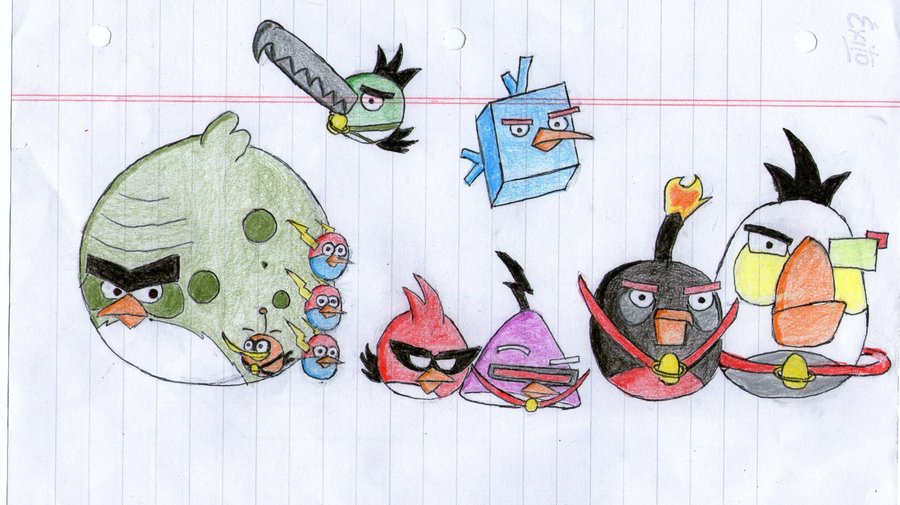 900x505 Angry Birds Space By Maestrox545