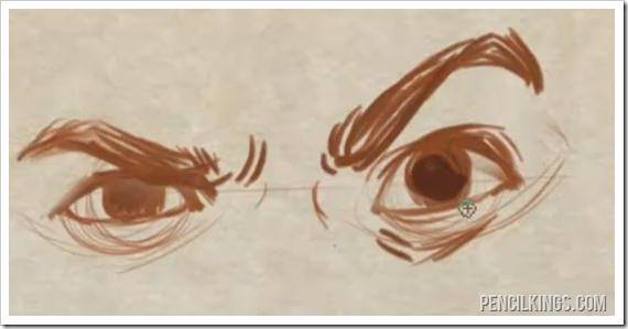 570x299 Drawing Eye Expressions In Easy Steps