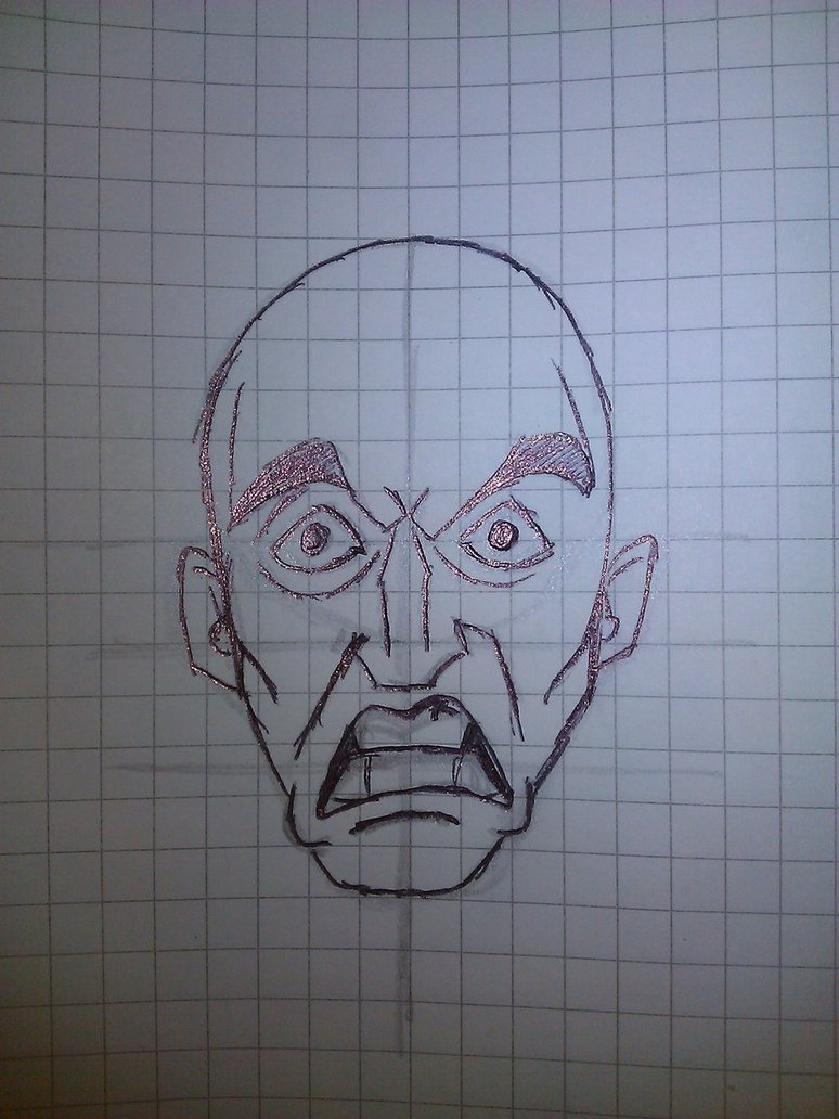 774x1032 Angry Face Sketch By Efilnukefesin