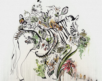 340x270 Love Birds Art Birds Drawing Pen And Ink Art Bird