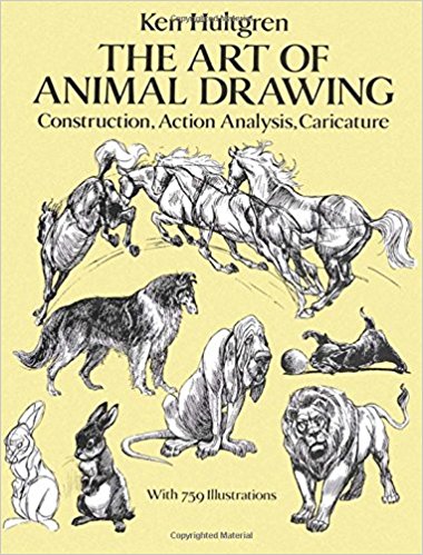 380x499 The Art Of Animal Drawing Construction, Action Analysis