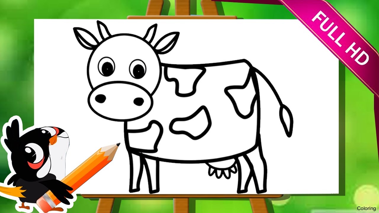 1280x720 Coloring Pages Free Drawing For Kids New Minimalist Tablet Animals