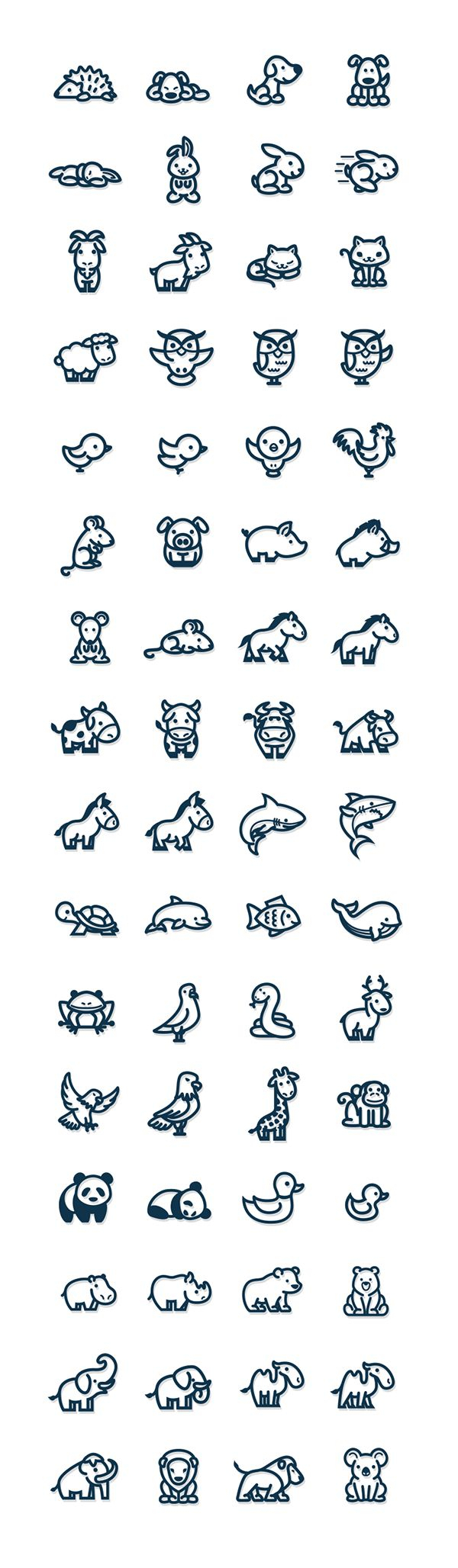 600x2056 Easy Drawing Animals For Girls Best Simple Animal Drawings