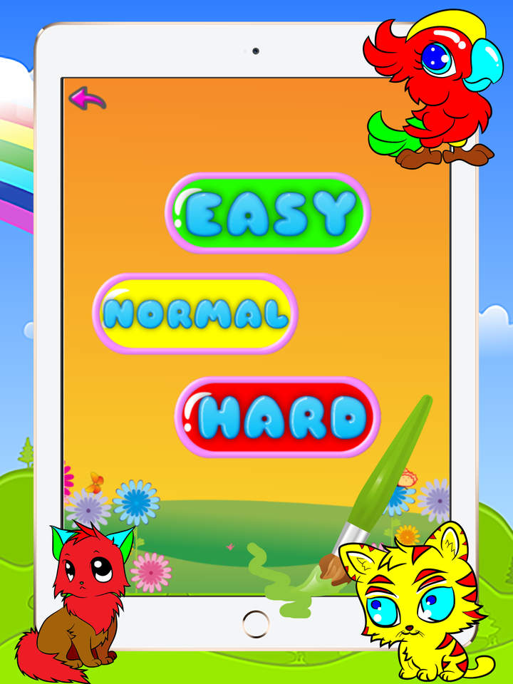 720x960 Animal Coloring Books