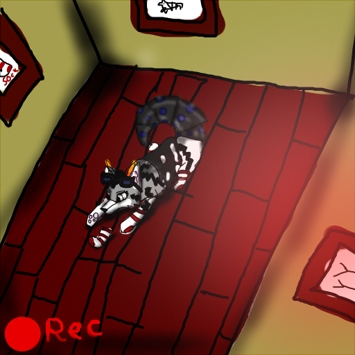 512x512 Animal Jam Arctic Wolf Banana Drawing By Tavrux