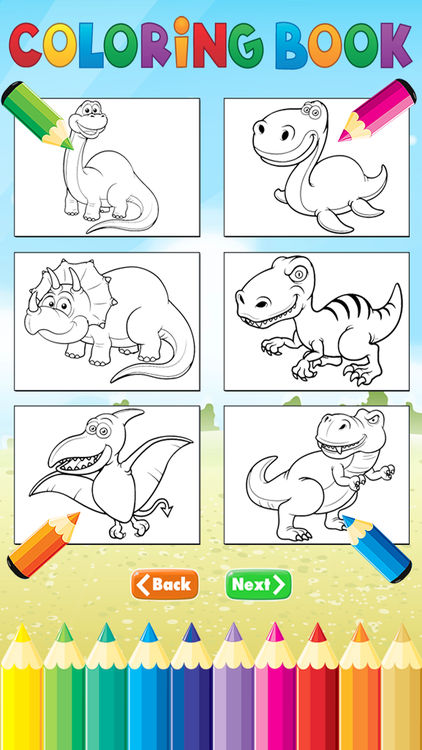 422x750 Dinosaur Dragon Coloring Book