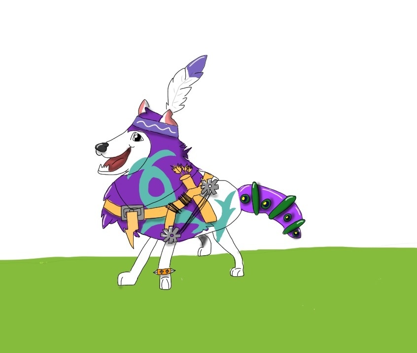 846x718 Arctic Wolf From Animal Jam By Themysticalbreeze