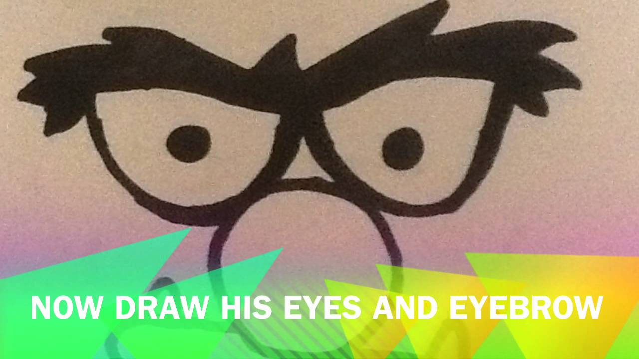 1280x720 How To Draw Animal From The Muppet Show