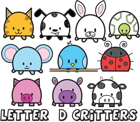474x413 Huge Guide To Drawing Cartoon Animals From The Uppercase Letter D