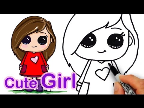 480x360 How To Draw A Girl Easy And Cute