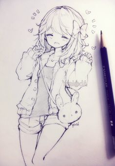 236x340 Nice Pencil Drawing Animemanga Mini Candy Canes