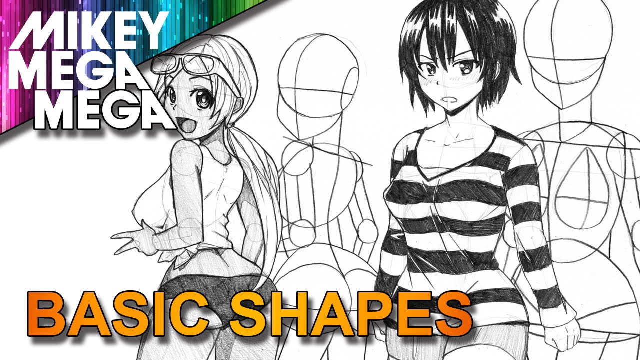 1280x720 How To Draw Sexy Anime Girls From Basic Shapes