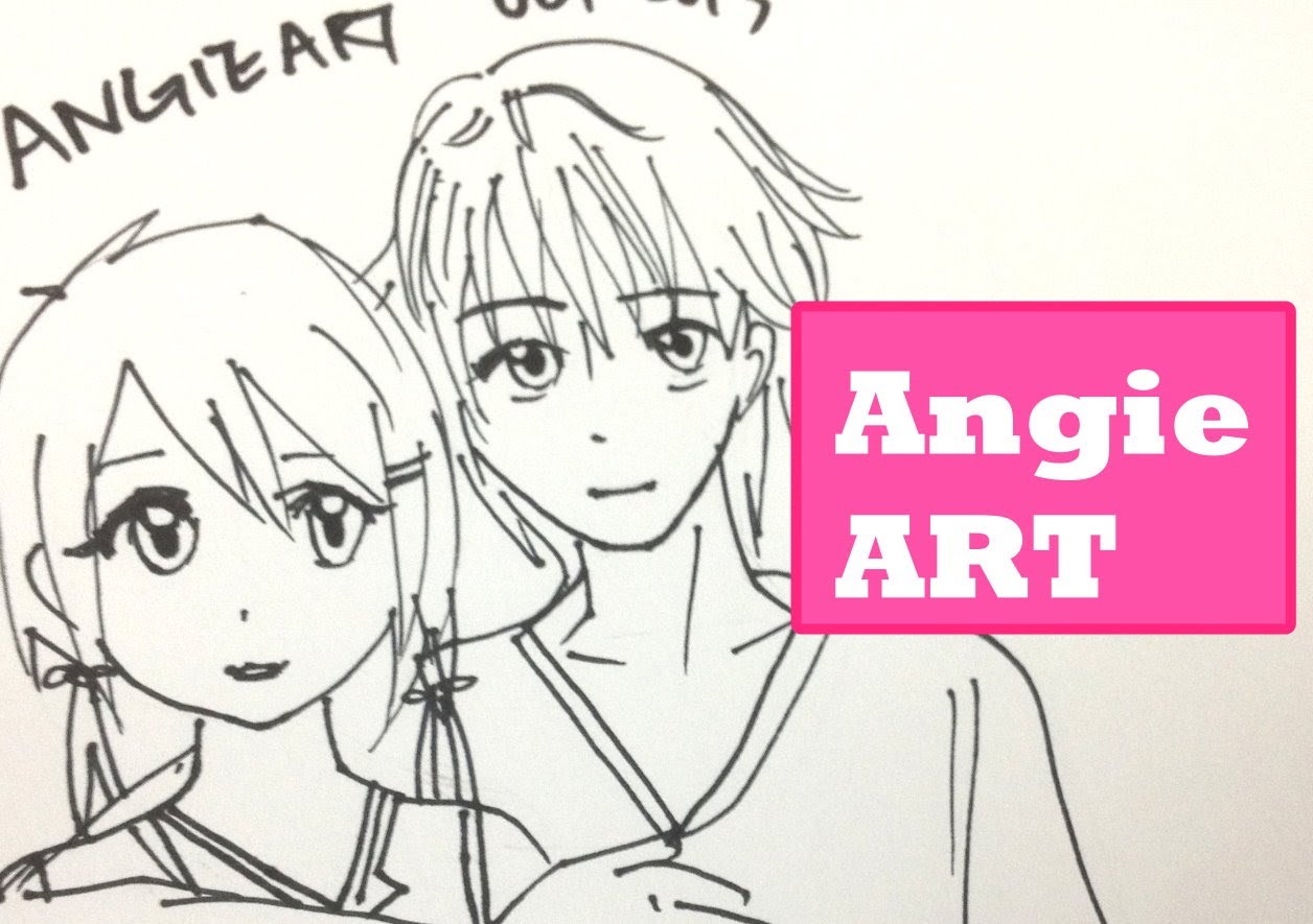 1256x885 How To Draw Manga Couple