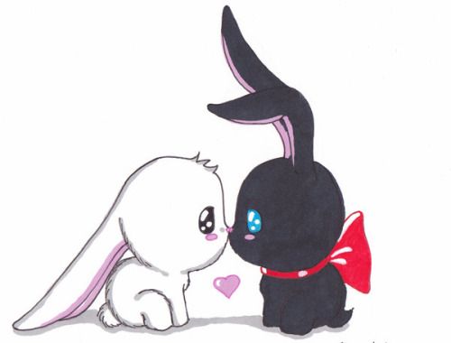 500x380 Cute Anime Bunny Drawing Painting And Drawing Inspiration
