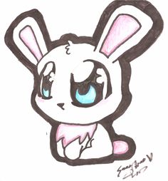 236x254 How To Draw An Anime Bunny Drawing Everything !