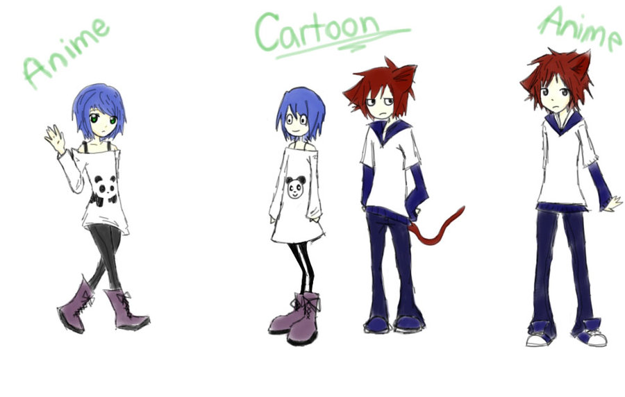 900x572 Anime Vs. Cartoon
