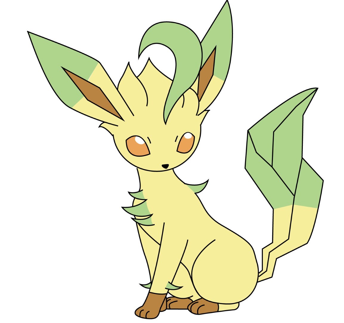 1153x1080 How To Draw Leafeon