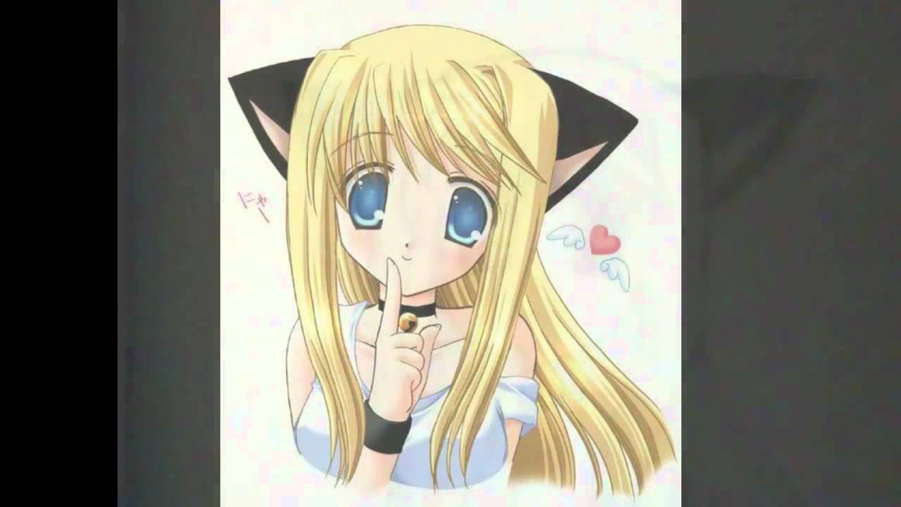 1280x720 My Anime Cat Girl Drawing.