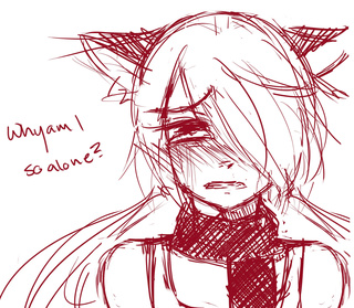 320x279 Sad Cat Girl Oc