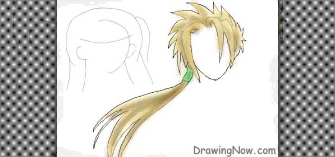 1280x600 How To Draw Manga Hair On A Computer Drawing Amp Illustration
