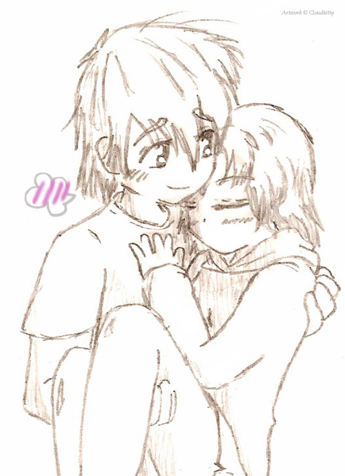 500x690 Anime Couple By Cloudkitty