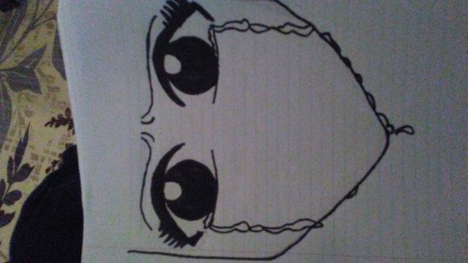 670x377 How To Draw An Anime Eye Crying 7 Steps (With Pictures)