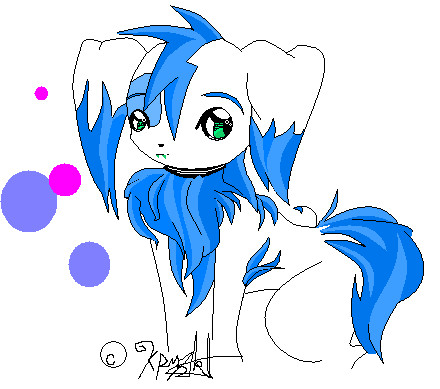 440x389 Anime Dog By Kekei94