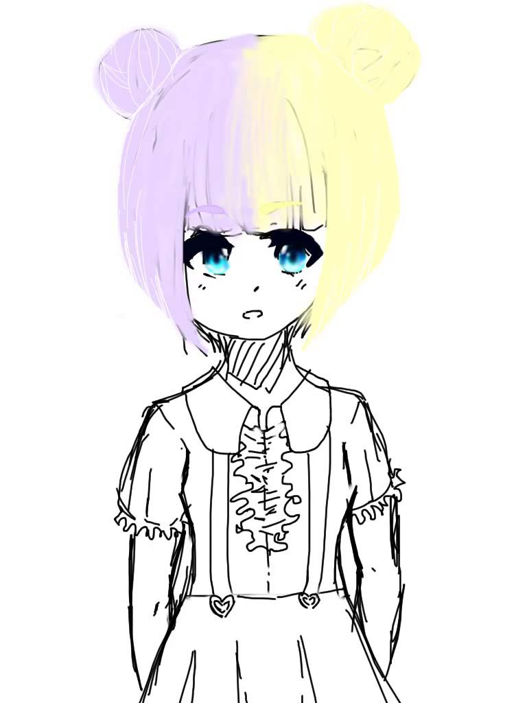 768x1024 Kawaii Easy Girls To Drawnime Girl Drawing Easy How To Draw