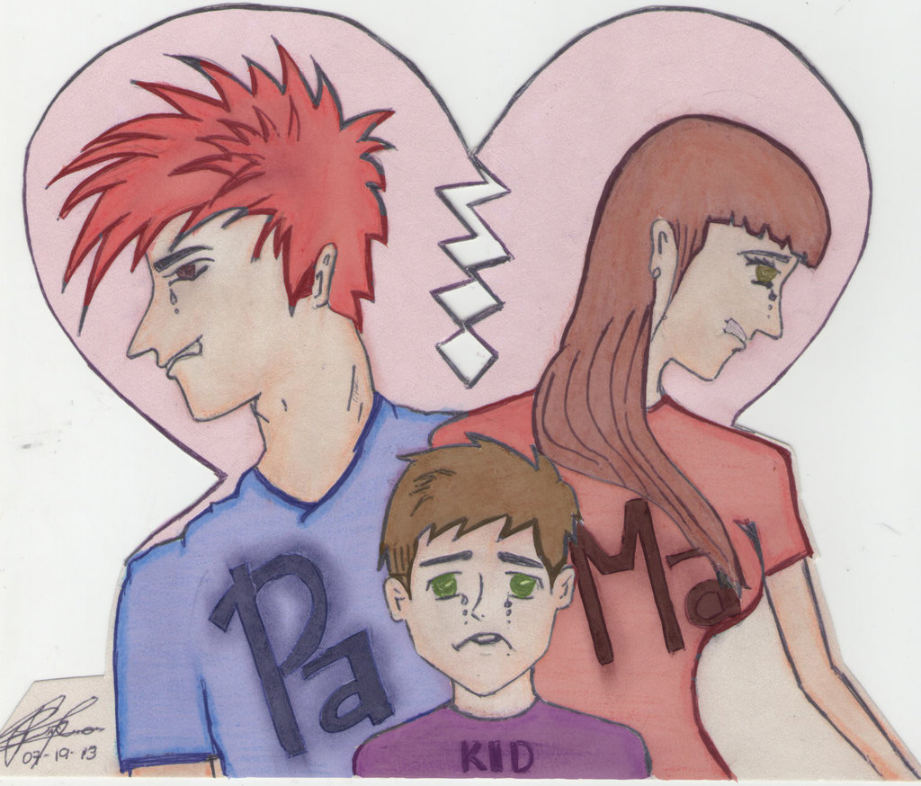 1024x874 Broken Family (Daddy Mommy Kid) By Glenyfaith