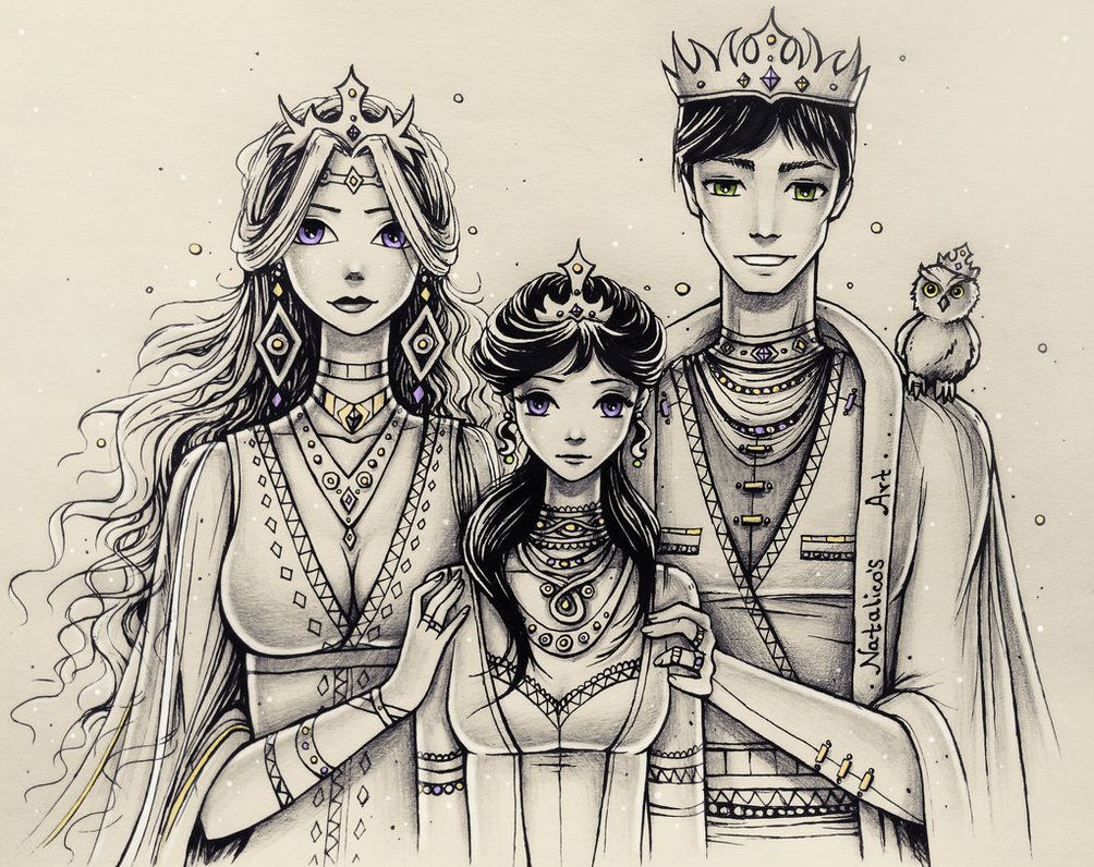 1004x796 The Royal Family By Natalico D90l514.jpg Manga