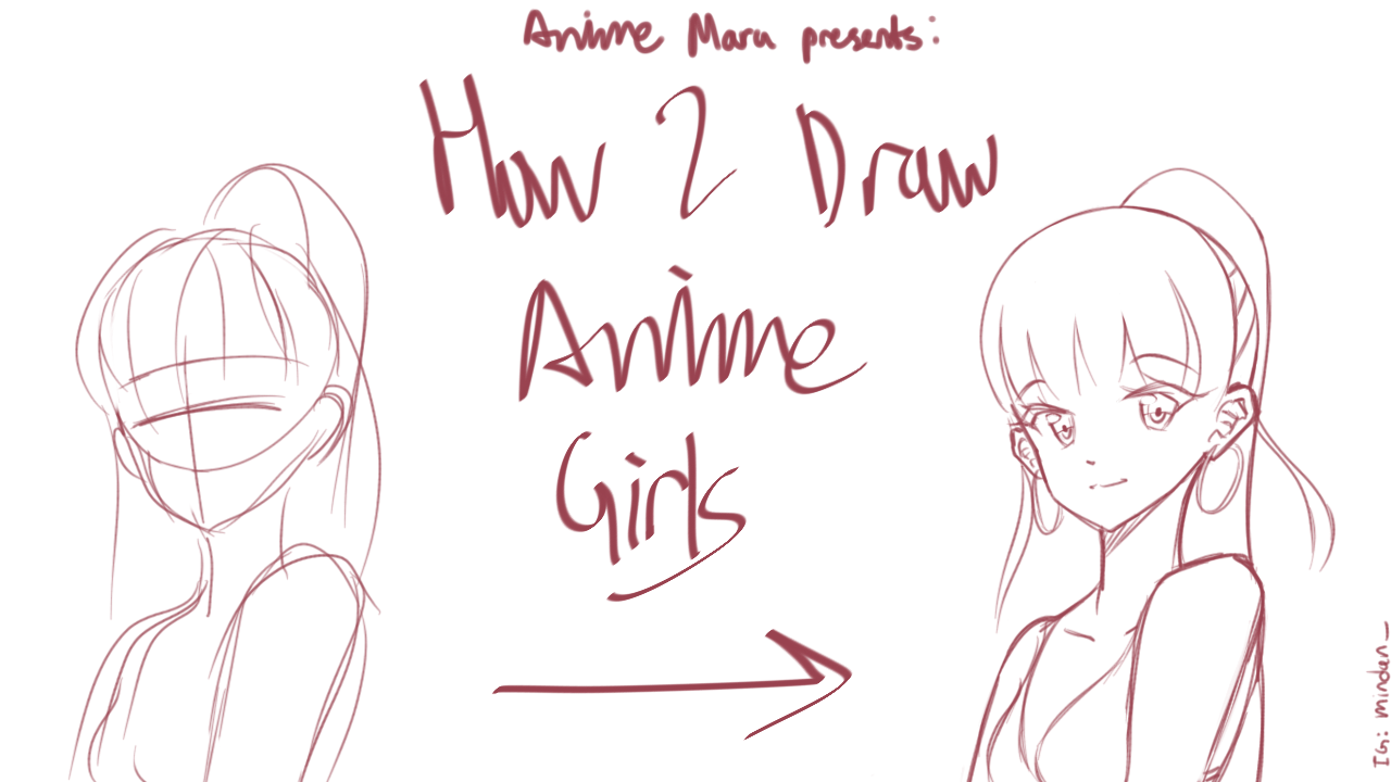 1280x720 Anime Maru's Guide To Drawing Anime Girls Anime Maru