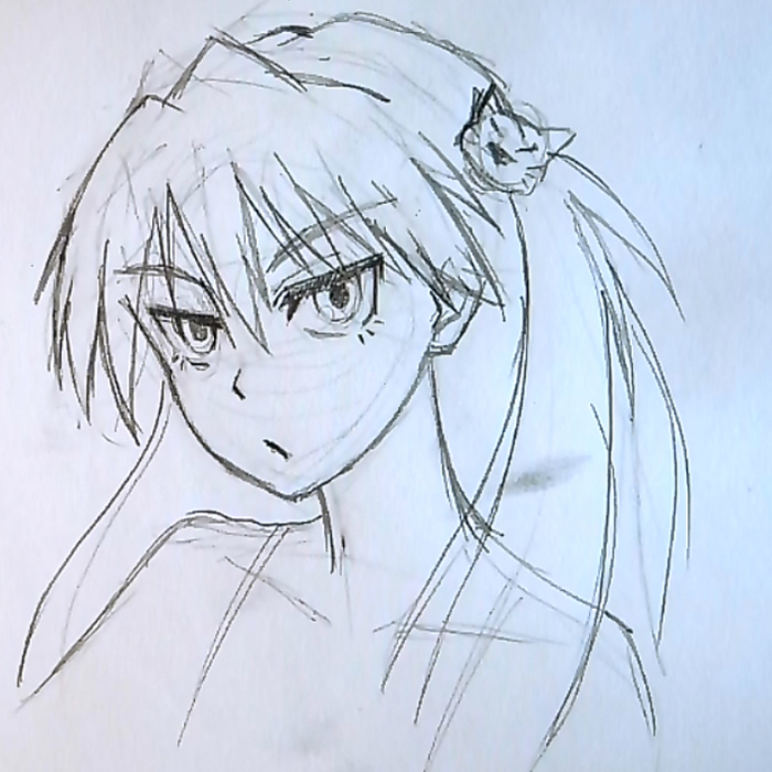 700x700 How To Draw Anime Girl With Pigtails