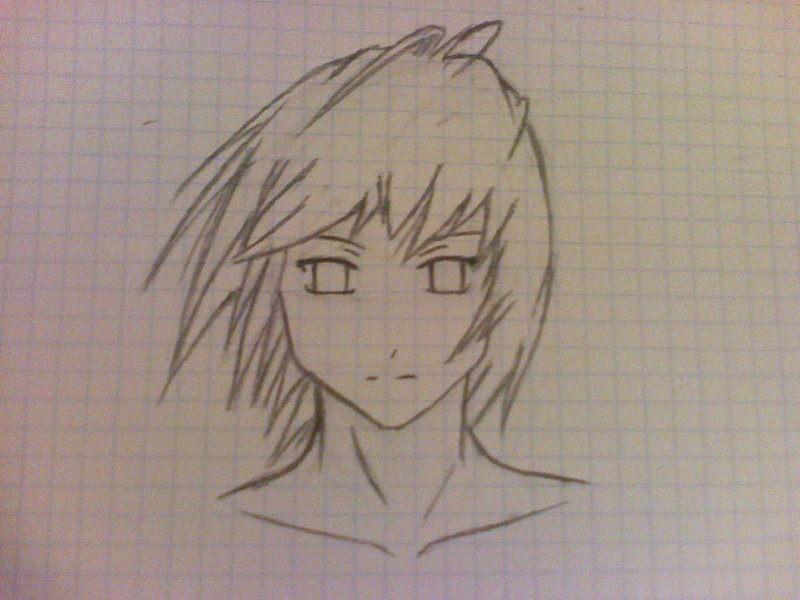 800x600 Anime Guy Sketch By Triforcechiq